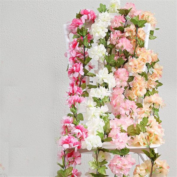 decorative flowers & wreaths garden decoration fake plant simulation cherry blossom vine sakura garland wreath hanging flower home party dec
decorative flowers & wreaths garden decoration fake plant simulation cherry blossom vine sakura garland wreath hanging flower home party dec