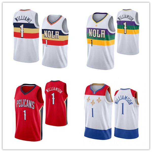 kids zion 1 williamson new orleans pelicans jersey stitched williamson white red black city youth edition basketball jerseys, Black;red
kids zion 1 williamson new orleans pelicans jersey stitched williamson white red black city youth edition basketball jerseys, Black;red