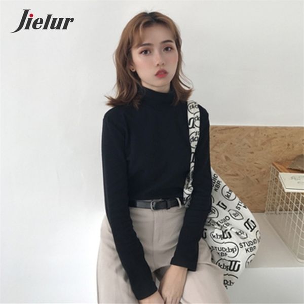 solid color turtleneck t-shirt women 9 colors fashion basic slim long-sleeved t-shirts base shirt autumn winter 210426, White
solid color turtleneck t-shirt women 9 colors fashion basic slim long-sleeved t-shirts base shirt autumn winter 210426, White