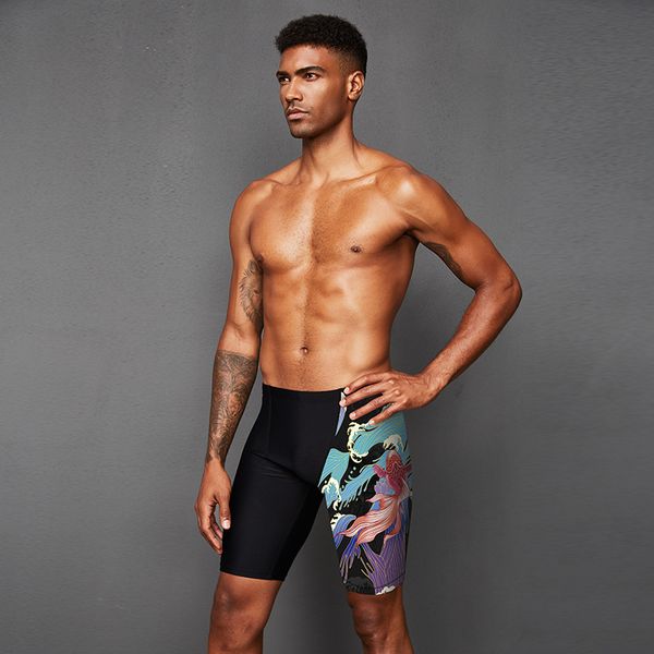 embarrassment flying fish anti future men's 5-point swimming trunks professional speed training long fashion s, White;black
embarrassment flying fish anti future men's 5-point swimming trunks professional speed training long fashion s, White;black
