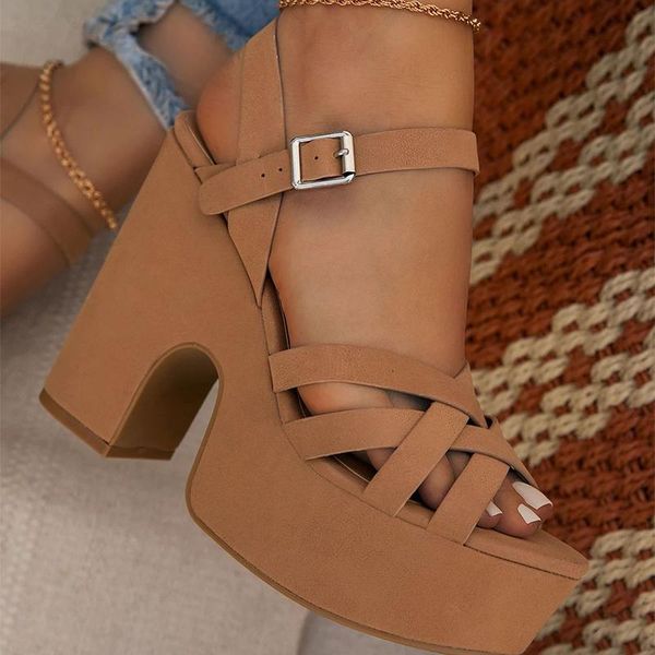 dress shoes women platform sandals summer female party buckle high heels ladies thick bottom plus size footwear for woman, Black
dress shoes women platform sandals summer female party buckle high heels ladies thick bottom plus size footwear for woman, Black