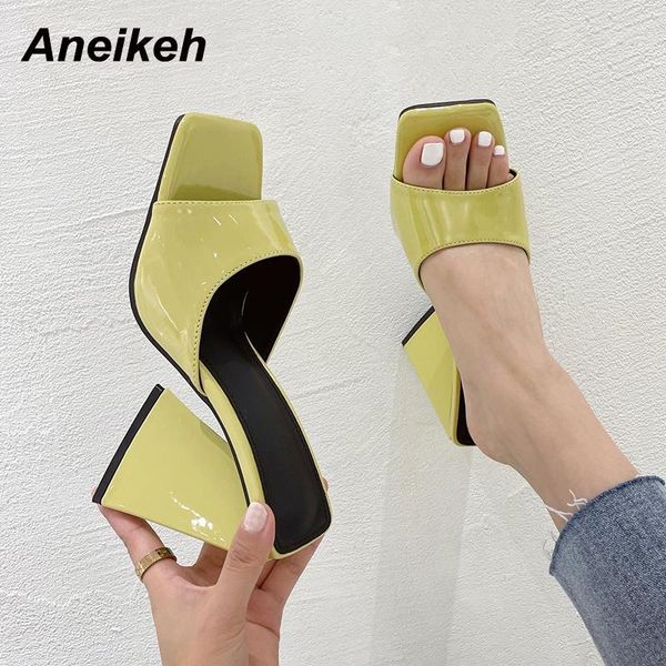 slippers aneikeh summer red women slides 2021 shoes shallow pu fashion casual square heel concise outside peep toe solid size 35-41, Black
slippers aneikeh summer red women slides 2021 shoes shallow pu fashion casual square heel concise outside peep toe solid size 35-41, Black