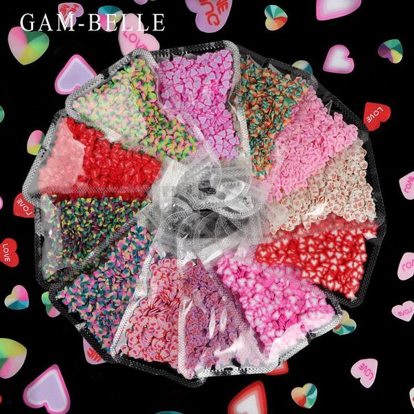 nail art decorations gam-belle 10g valentines love heart shape 3d polymer clay slices sequins flakes manicure accessories, Silver;gold
nail art decorations gam-belle 10g valentines love heart shape 3d polymer clay slices sequins flakes manicure accessories, Silver;gold