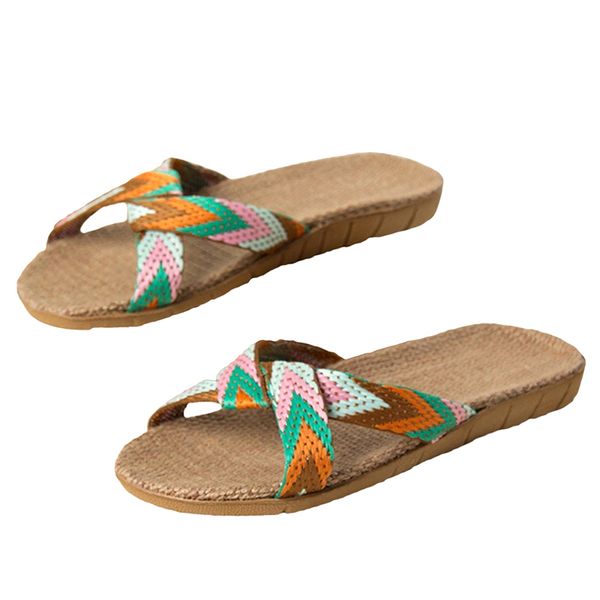 summer slippers for women chain slides home floor shoes flax cross belt silent sweat slippers women sandals y0305, Black
summer slippers for women chain slides home floor shoes flax cross belt silent sweat slippers women sandals y0305, Black