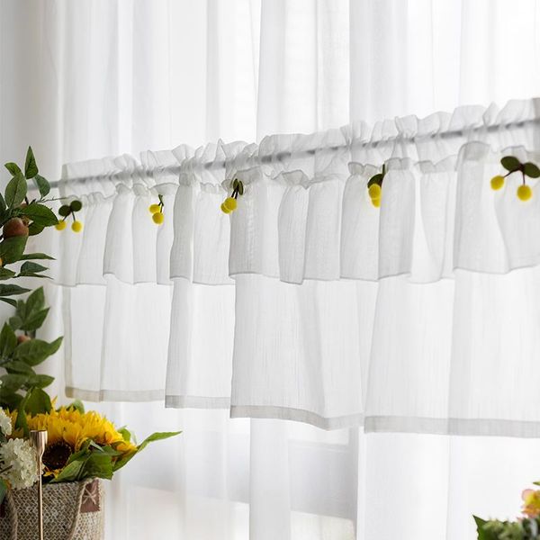 american window gauze white curtains cherry design half short sheer for cabinet doors sinks partition kitchen drapes curtain &
american window gauze white curtains cherry design half short sheer for cabinet doors sinks partition kitchen drapes curtain &