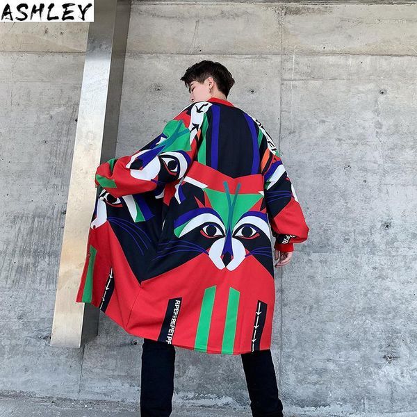 men's trench coats 2021 autumn thai street fashion color printed loose lantern sleeves long coat casual wild windbreaker hip hop red, Tan;black
men's trench coats 2021 autumn thai street fashion color printed loose lantern sleeves long coat casual wild windbreaker hip hop red, Tan;black