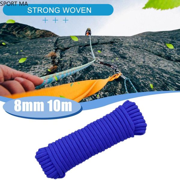 outdoor gadgets 10/20m 4/6/8mm sports climbing rope strong woven polypropylene braided-poly cord yacht sailing support 250kg #y2
outdoor gadgets 10/20m 4/6/8mm sports climbing rope strong woven polypropylene braided-poly cord yacht sailing support 250kg #y2