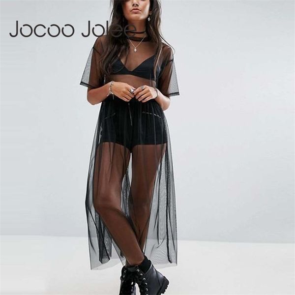 women black gauze mesh see through transparent short sleeve lace beach long dress plus size outwear 210416, Black;gray
women black gauze mesh see through transparent short sleeve lace beach long dress plus size outwear 210416, Black;gray