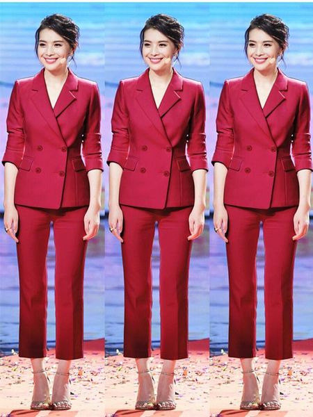 women's suits & blazers high sense of suit female spring and autumn small waist professional wear temperament goddess fan host dress, White;black
women's suits & blazers high sense of suit female spring and autumn small waist professional wear temperament goddess fan host dress, White;black