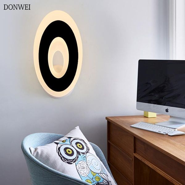 wall lamp acrylic modern led light for home corridor living room bedroom bedside lighting 9w creative round sconce
wall lamp acrylic modern led light for home corridor living room bedroom bedside lighting 9w creative round sconce