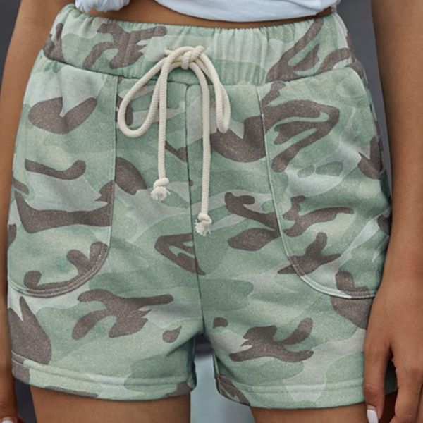 women's shorts summer 2021 women camouflage print casual high waist straight beach woman all-match comfortable breathable, White;black
women's shorts summer 2021 women camouflage print casual high waist straight beach woman all-match comfortable breathable, White;black