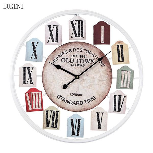 wall clocks european style iron art retro clock bedroom home living room metal hollow round
wall clocks european style iron art retro clock bedroom home living room metal hollow round