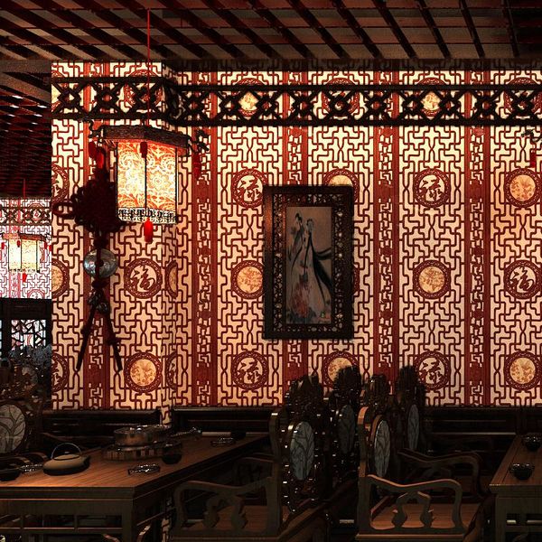 wallpapers study classical wallpaper for chinese living room walls imitation wood carved window grille washable restaurant wall paper roll
wallpapers study classical wallpaper for chinese living room walls imitation wood carved window grille washable restaurant wall paper roll