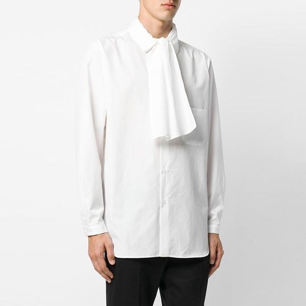 men's shirts stitching double layers scarf cotton autumn winter long sleeve hairstylist singer c casual, White;black
men's shirts stitching double layers scarf cotton autumn winter long sleeve hairstylist singer c casual, White;black
