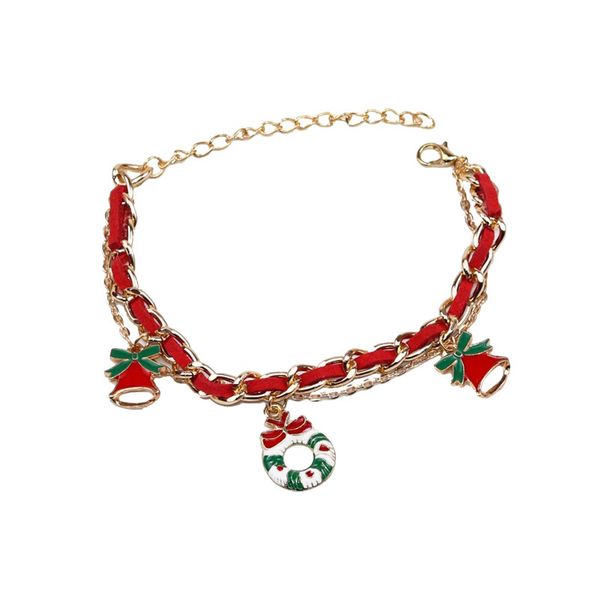 christmas snowflake bracelets charm bracelet xmas tree reindeer pendants for women girls 211856, Golden;silver
christmas snowflake bracelets charm bracelet xmas tree reindeer pendants for women girls 211856, Golden;silver