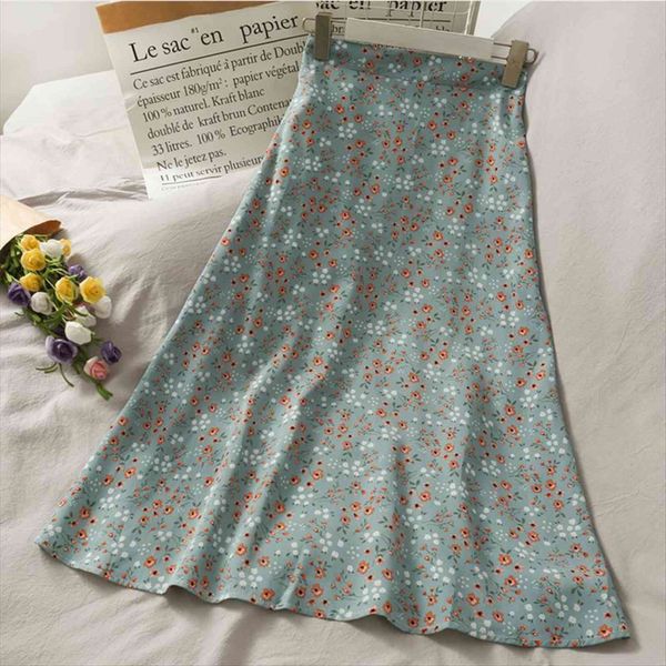 chic floral print korean elastic womens skirt high waist long streetwear elegant ladies a line, Black
chic floral print korean elastic womens skirt high waist long streetwear elegant ladies a line, Black