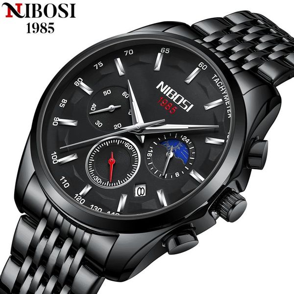 wristwatches nibosi man watches fashion casual quartz sporty clock male chronograph wristwatch 2021 watch relogio masculino, Slivery;brown
wristwatches nibosi man watches fashion casual quartz sporty clock male chronograph wristwatch 2021 watch relogio masculino, Slivery;brown