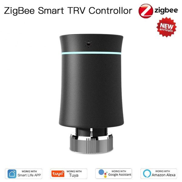 smart home control zigbee tuya intelligent temperature valve radiator programmable controller thermostat temperatu
smart home control zigbee tuya intelligent temperature valve radiator programmable controller thermostat temperatu