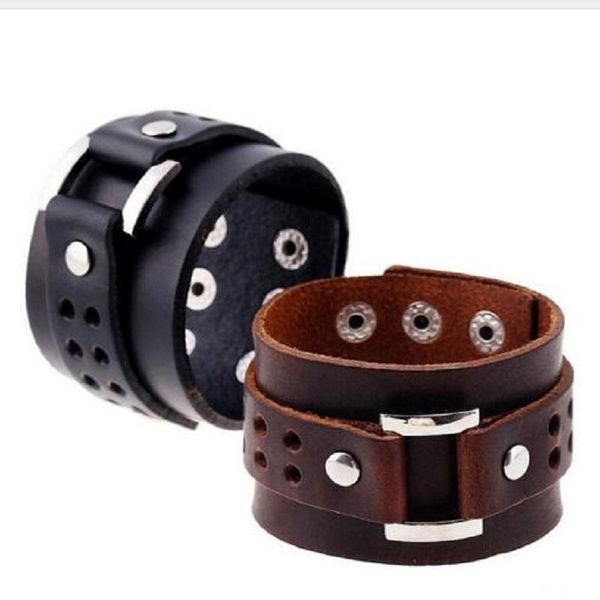 tennis trend leather bracelet men stainless steel tenis bracelets for women punk rock snap button jewelry pulseras mujer, Golden;silver
tennis trend leather bracelet men stainless steel tenis bracelets for women punk rock snap button jewelry pulseras mujer, Golden;silver