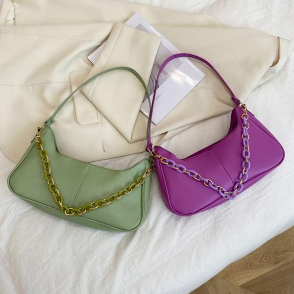 evening bags fashion women pure color shoulder bag pu leather casual all-match underarm 2021 elegant ladies chain handbags purse
evening bags fashion women pure color shoulder bag pu leather casual all-match underarm 2021 elegant ladies chain handbags purse