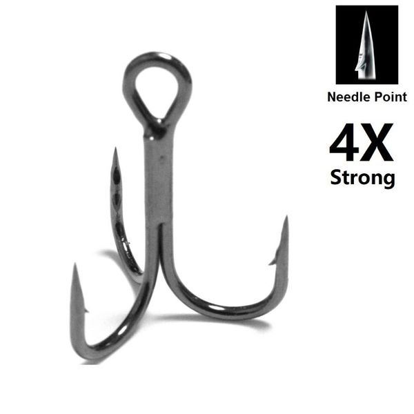fishing hooks 4x strong size #6 #4 #2 1/0 black nickle round bend needle point forged treble fh87hp30
fishing hooks 4x strong size #6 #4 #2 1/0 black nickle round bend needle point forged treble fh87hp30