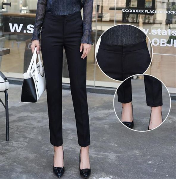 autumn spring office business women pants casual formal dress black grey skinny suit womens slim work trousers, Black;white
autumn spring office business women pants casual formal dress black grey skinny suit womens slim work trousers, Black;white