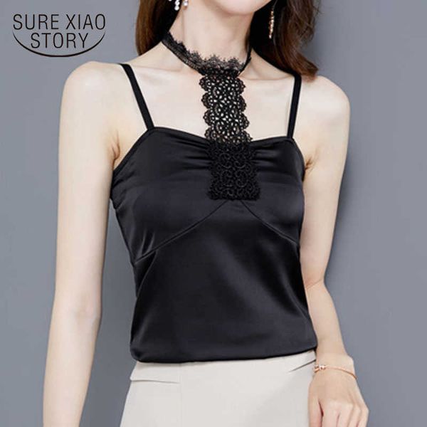 lace outer wear inner primer lady's blouse satin strap vest female solid color summer women chemisier femme 9292 210527, White
lace outer wear inner primer lady's blouse satin strap vest female solid color summer women chemisier femme 9292 210527, White