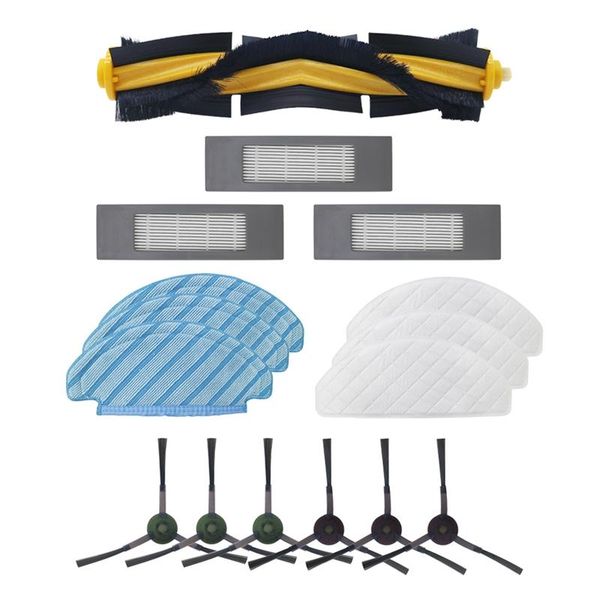 vacuum cleaners 16pcs replacement for ecovacs ozmo t8 t9pro robot cleaner accessories kit main/side brush filter mop parts
vacuum cleaners 16pcs replacement for ecovacs ozmo t8 t9pro robot cleaner accessories kit main/side brush filter mop parts