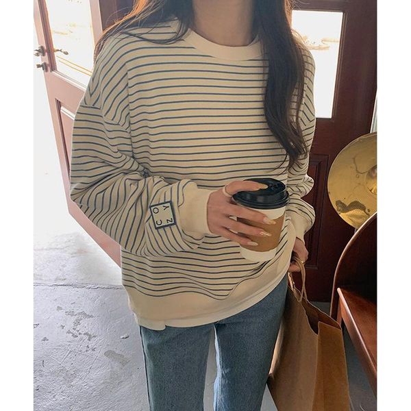 women's hoodies & sweatshirts women harajuku gothic stripe cotton hoodie clothes 2021 autumn long sleeve loose korean thin sweatshirt k, Black
women's hoodies & sweatshirts women harajuku gothic stripe cotton hoodie clothes 2021 autumn long sleeve loose korean thin sweatshirt k, Black