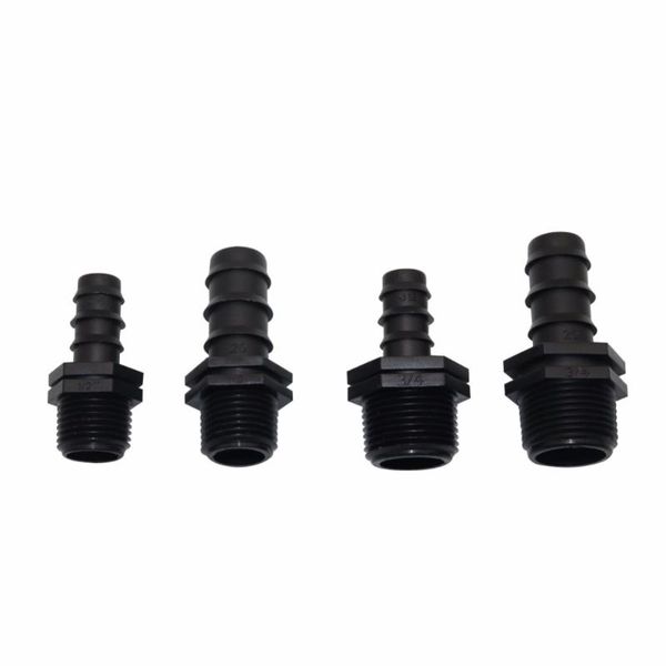 pcs connections to a water pipe 1/2"" 3/4"" male threaded barbed connectors dn16 dn20 fittings plastic watering equipmen
pcs connections to a water pipe 1/2"" 3/4"" male threaded barbed connectors dn16 dn20 fittings plastic watering equipmen
