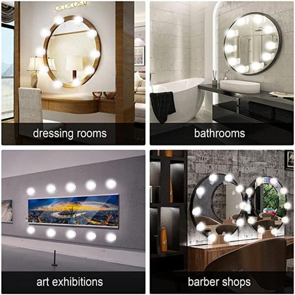 wall lamp led 5v makeup mirror light bulb hollywood vanity lights stepless dimmable 6 /14bulbs kit for dressing table
wall lamp led 5v makeup mirror light bulb hollywood vanity lights stepless dimmable 6 /14bulbs kit for dressing table