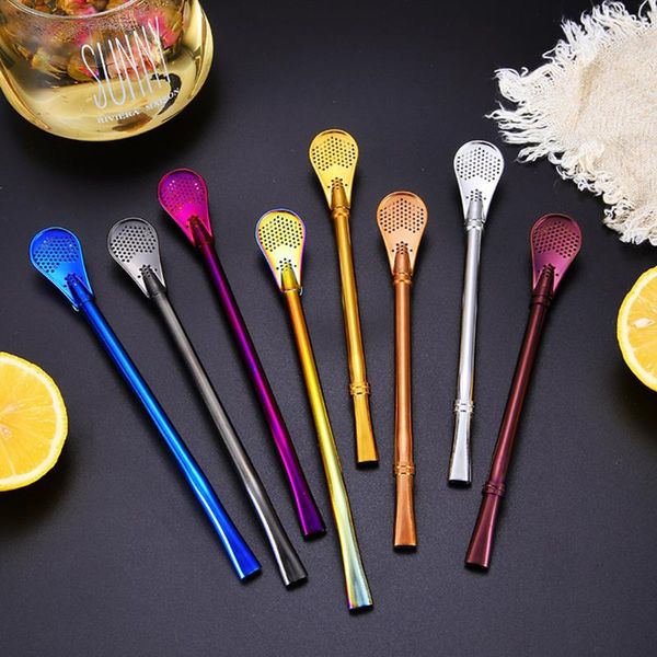 drinking straws 1pc straw stainless steel yerba mate gourd bombilla spoons reusable metal pro tools bar accessories
drinking straws 1pc straw stainless steel yerba mate gourd bombilla spoons reusable metal pro tools bar accessories
