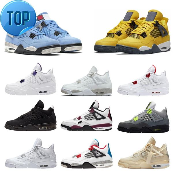 2022 mens basketball shoes 4 university blue sail red court purple black cat 4s volt bred cactus jack pure money royalty men women sneakers
2022 mens basketball shoes 4 university blue sail red court purple black cat 4s volt bred cactus jack pure money royalty men women sneakers