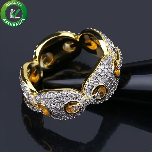 mens rings hip hop jewelry iced out diamond ring luxury designer micro pave cz gold plated engagement cuban link ring for love bling wedding, Golden;silver
mens rings hip hop jewelry iced out diamond ring luxury designer micro pave cz gold plated engagement cuban link ring for love bling wedding, Golden;silver