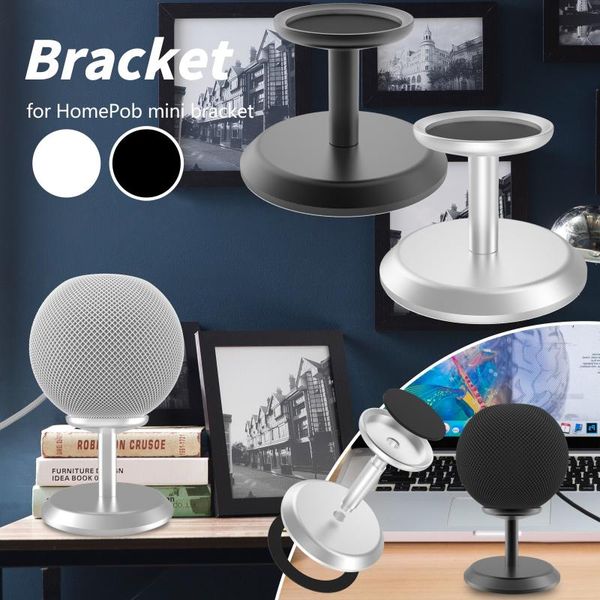 smart wireless speaker stand for homepod mini aluminum metal deskbracket with non-slip silicone pad computer speakers
smart wireless speaker stand for homepod mini aluminum metal deskbracket with non-slip silicone pad computer speakers