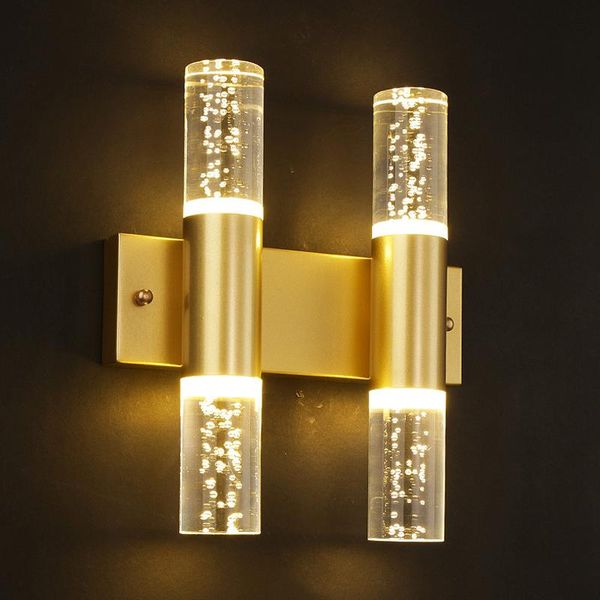 wall lamp gold black crystal bubble effect 2-light acrylic led hallway ac100-240v mounted sconces for living room staircase
wall lamp gold black crystal bubble effect 2-light acrylic led hallway ac100-240v mounted sconces for living room staircase