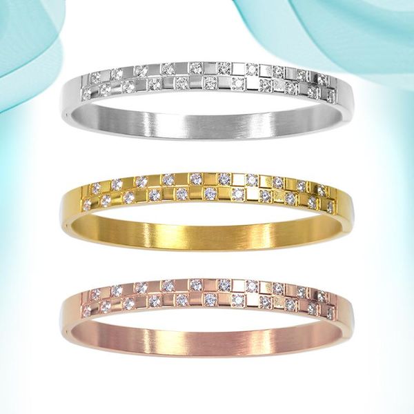 bangle wide hand bracelets european and american style small square accessories buckle titanium steel bracelet personalized bangles, Black
bangle wide hand bracelets european and american style small square accessories buckle titanium steel bracelet personalized bangles, Black
