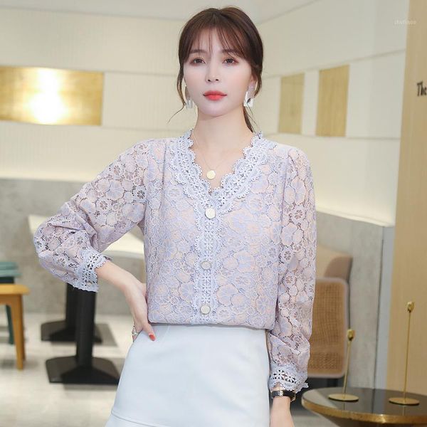 full sleeve blouse women spring lace v-neck blusas womens and blouses light purple 8050 women's & shirts, White
full sleeve blouse women spring lace v-neck blusas womens and blouses light purple 8050 women's & shirts, White