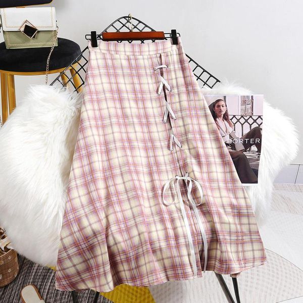 skirts 2021spring summer simple lattice elastic high waist slim belt all-match casual elegant women a-line long skirt, Black
skirts 2021spring summer simple lattice elastic high waist slim belt all-match casual elegant women a-line long skirt, Black