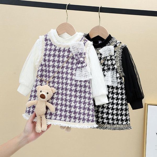 baby girl fashion clothing set sweaters+plaid bow dress,kids toddlers spring autumn elegant suits children clothes sets, White
baby girl fashion clothing set sweaters+plaid bow dress,kids toddlers spring autumn elegant suits children clothes sets, White