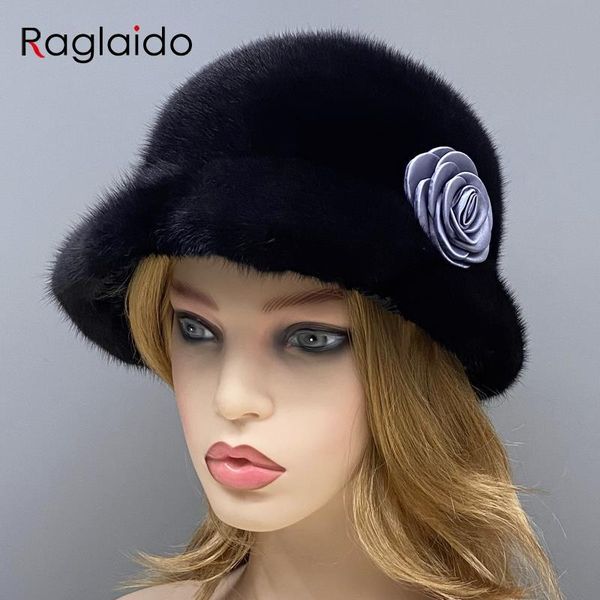 wide brim hats luxury hat women winter warm natural bucket female cap elegant flower fedoras, Blue;gray
wide brim hats luxury hat women winter warm natural bucket female cap elegant flower fedoras, Blue;gray