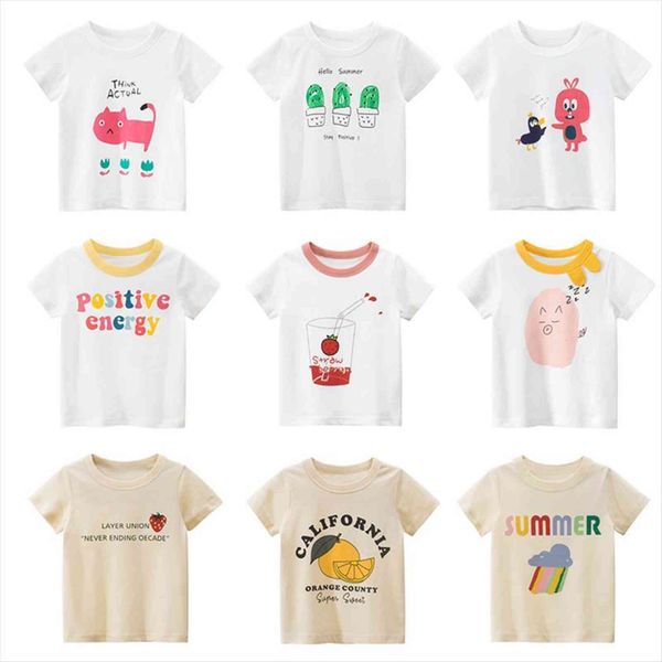 kids t shirts summer boys girls short sleeve print baby toddler children cotton tees clothes white clothing, Blue
kids t shirts summer boys girls short sleeve print baby toddler children cotton tees clothes white clothing, Blue