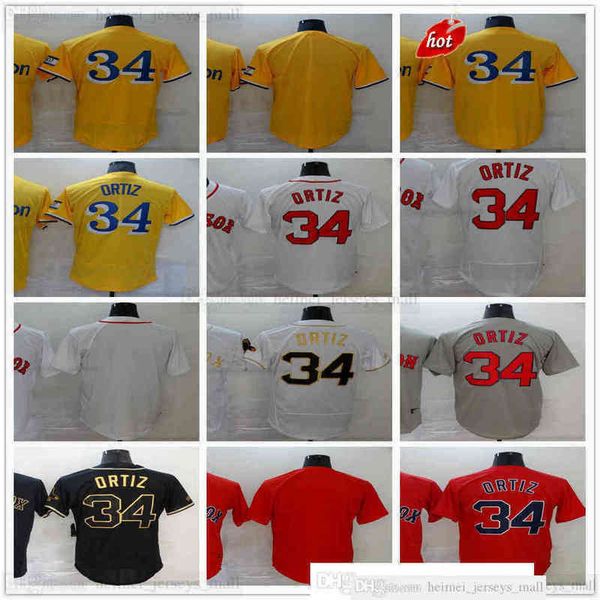 2022-22 yellow stitched baseball 34 david ortiz jerseys red grey gray black white gold jersey blank no name number man
2022-22 yellow stitched baseball 34 david ortiz jerseys red grey gray black white gold jersey blank no name number man