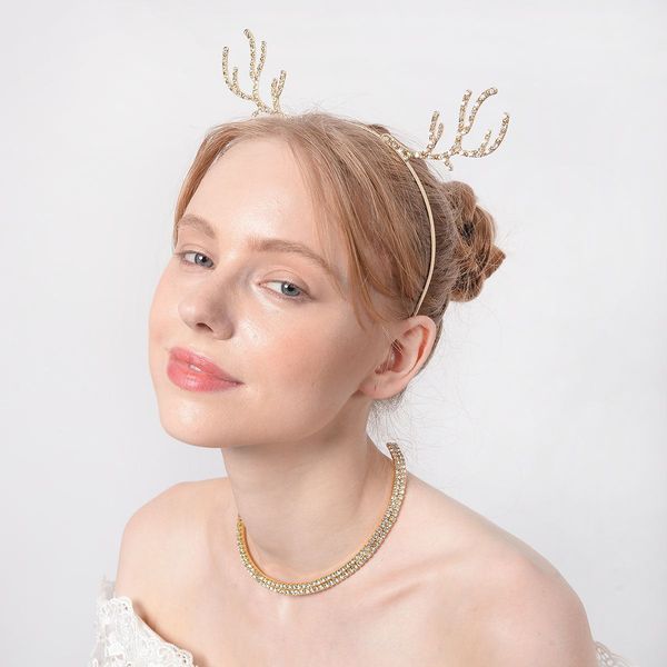 christmas gifts antlers fashion headpieces rhinestone headbands girls boys headdresses suitable for party performances, Silver
christmas gifts antlers fashion headpieces rhinestone headbands girls boys headdresses suitable for party performances, Silver
