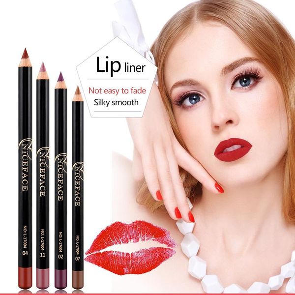 lip pencils 12 colors fashion nude matte lipstick makeup long lasting pigments waterproof liner pen tool
lip pencils 12 colors fashion nude matte lipstick makeup long lasting pigments waterproof liner pen tool