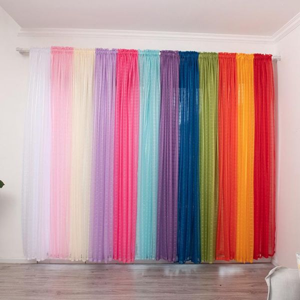 curtain & drapes 1pc delicate plaid sheer tulle window treatment voile drape valance panel terry fabric home decor 200x100
curtain & drapes 1pc delicate plaid sheer tulle window treatment voile drape valance panel terry fabric home decor 200x100