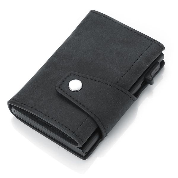 wallets genuine leather men & women smart wallet rifd bank card holder fashion purse aluminum alloy business mini fit for 8 cards, Red;black
wallets genuine leather men & women smart wallet rifd bank card holder fashion purse aluminum alloy business mini fit for 8 cards, Red;black