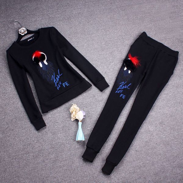 fashion suits small pants women's sweater autumn 2021 laofoye embroidery hair, White
fashion suits small pants women's sweater autumn 2021 laofoye embroidery hair, White