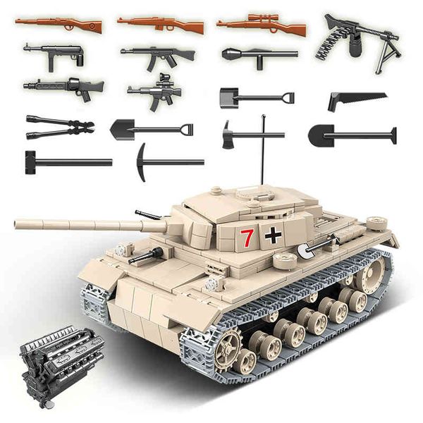 711pcs military german no.3 tank building blocks technic city ww2 soldier police army bricks children kids diy toys gifts 1008
711pcs military german no.3 tank building blocks technic city ww2 soldier police army bricks children kids diy toys gifts 1008