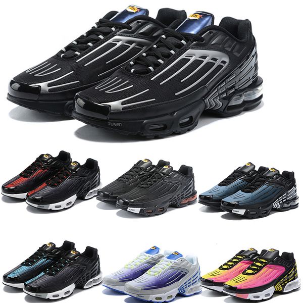 2021 tn plus 3 tuned mens running shoes classic outdoor triple black white sport shock pack sneakers men requin blue spider size 36-46
2021 tn plus 3 tuned mens running shoes classic outdoor triple black white sport shock pack sneakers men requin blue spider size 36-46